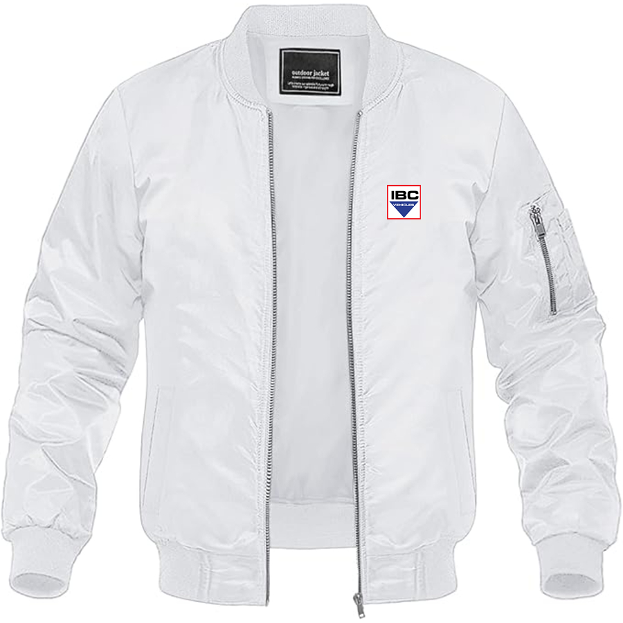 Men's IBC Vehicles Logo Lightweight Bomber Jacket