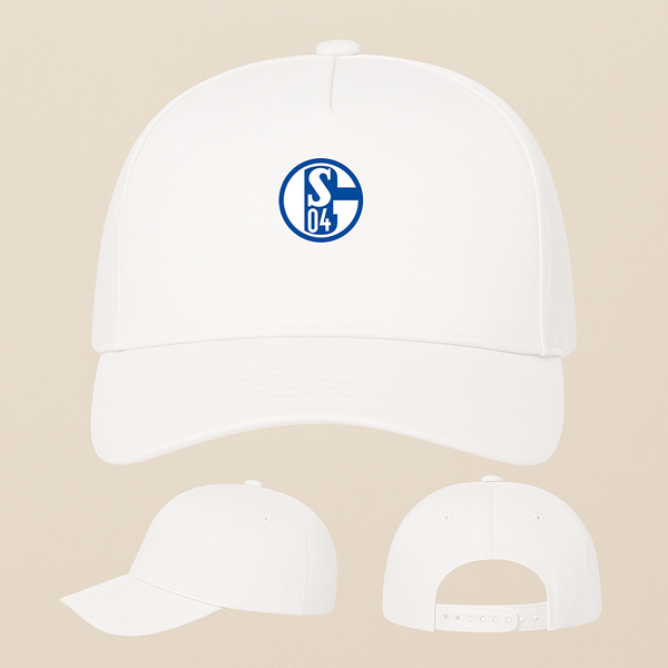 Schalke 04 FC Five Panel Twill Snapback Cap