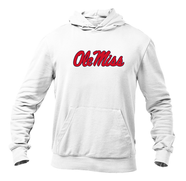 Men's Mississippi Rebels  Logo Pullover Hoodie