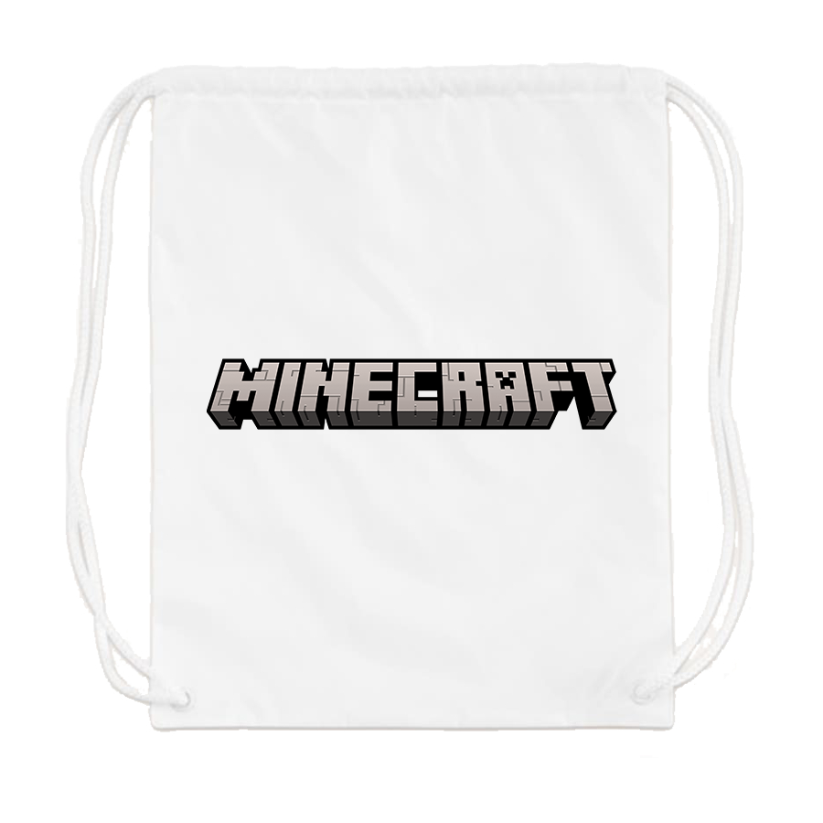 Minecraft Game Drawstring Bag