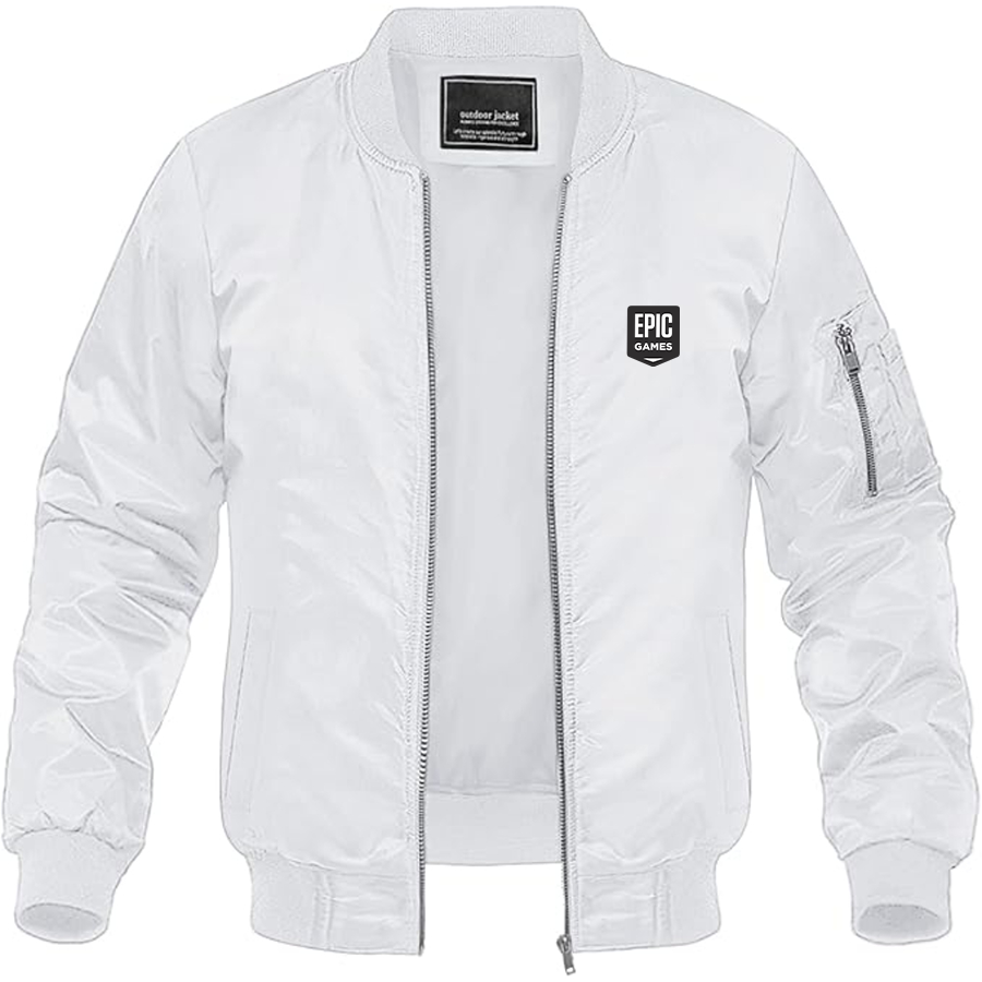 Men's Epic Games Logo Lightweight Bomber Jacket