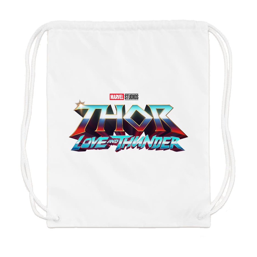 Thor Love & Thunder Superhero Drawstring Bag