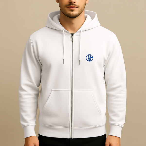 Men's Schalke 04 FC Zipper Hoodie