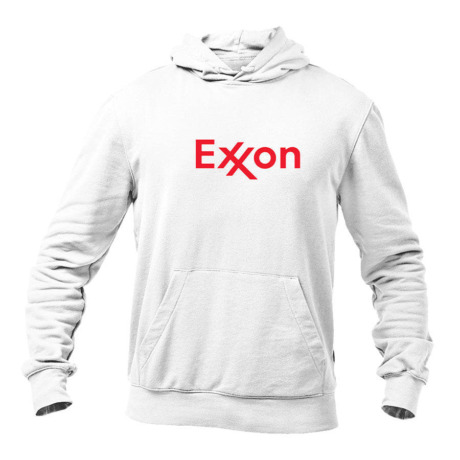 Men's Exxon Gas Station  Pullover Hoodie