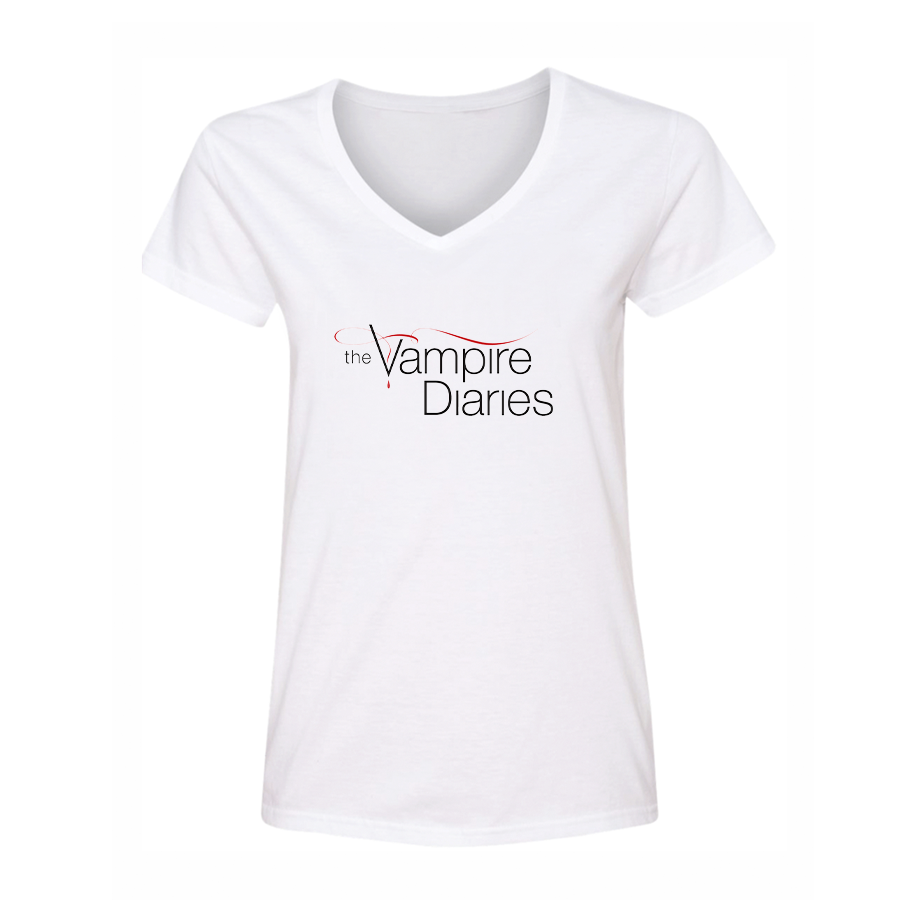 Women's The Vampire Diaries Series Show V-Neck T-Shirt