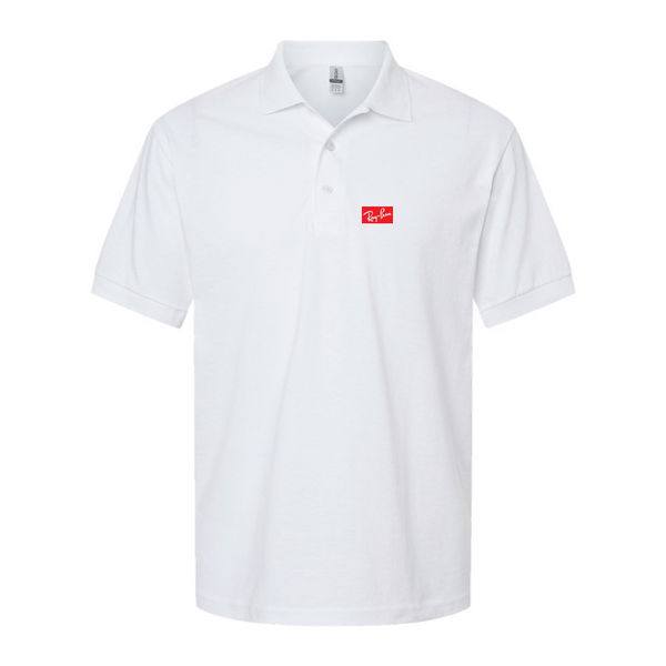 Men's Ray Ban Logo Dry Blend Polo
