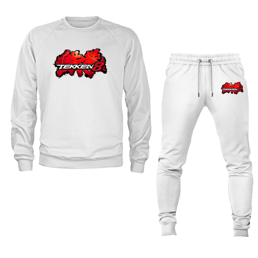 Men's Tekken 8 Game PS5 Crewneck Sweatshirt Joggers Suit