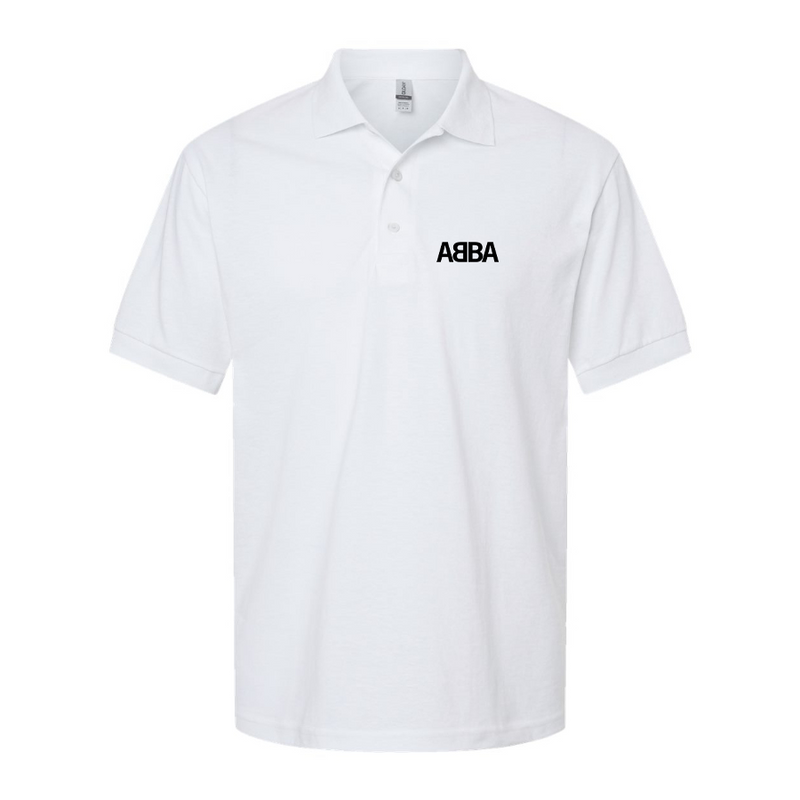 Men's Abba Logo Dry Blend Polo