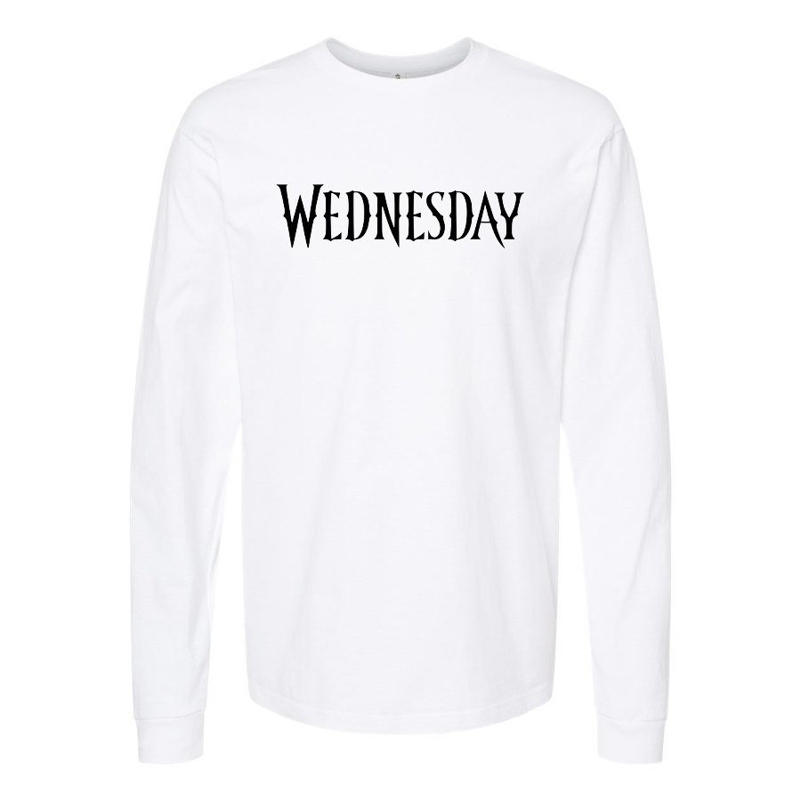 Youth Kids Wednesday Show Long Sleeve T-Shirt