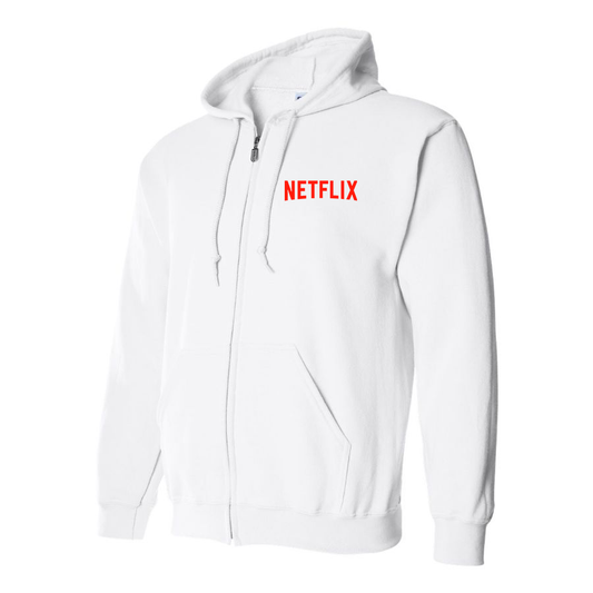 Men's Netflix Movie Show Zipper Hoodie