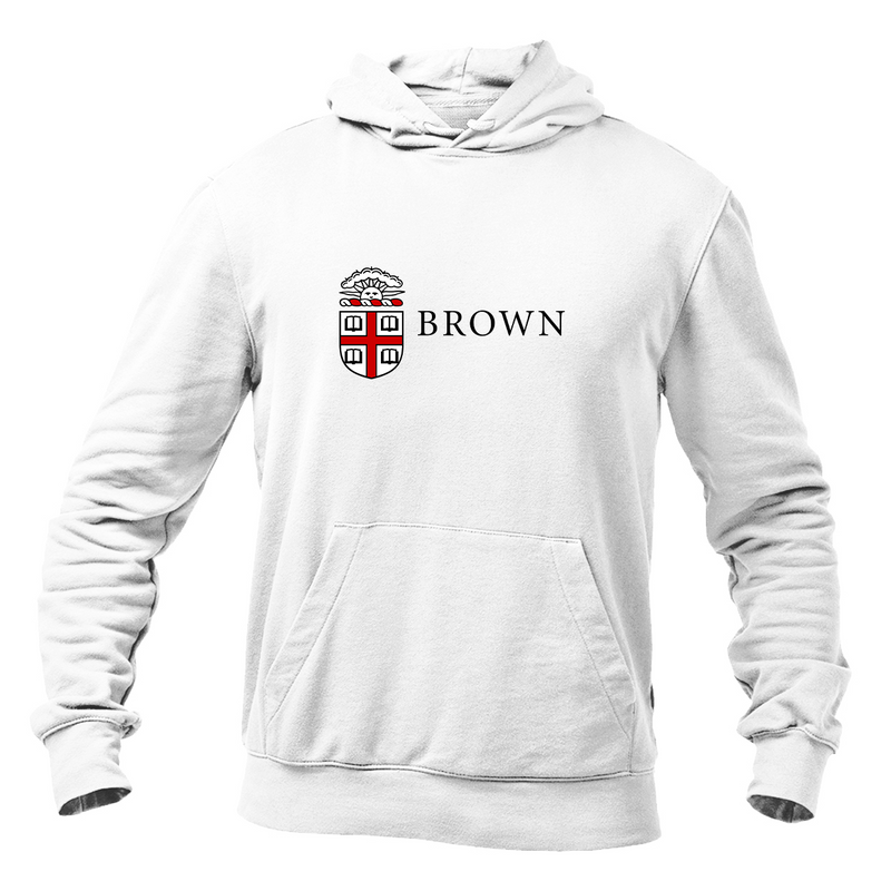 Men's Brown University Softstyle Midweight Hooded Sweatshirt