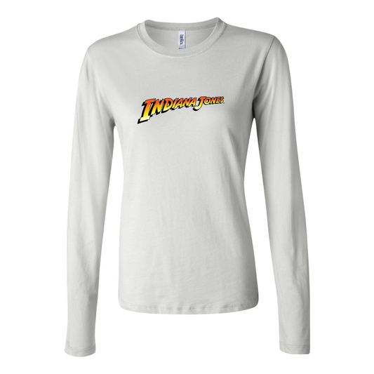 Women's Indiana Jones Movie Long Sleeve T-Shirt