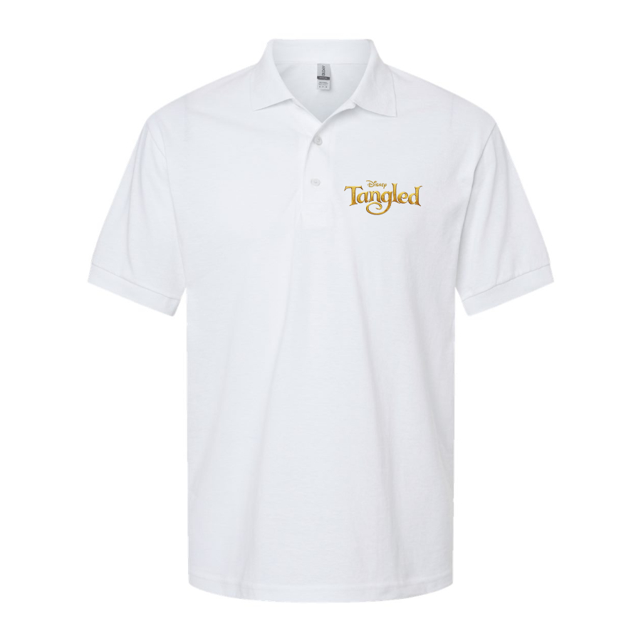 Men's Tangled Disney Cartoon Dry Blend Polo