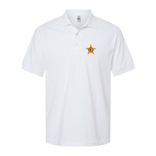 Men's Secret Service Star Logo Dry Blend Polo