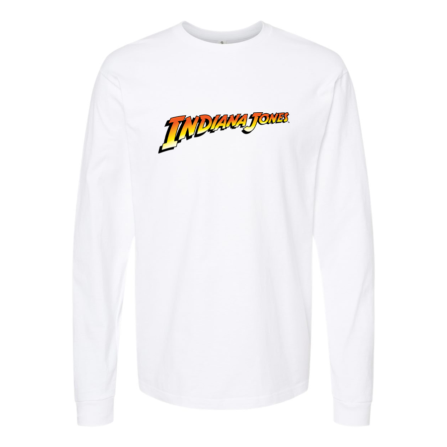 Men's Indiana Jones Movie Long Sleeve T-Shirt