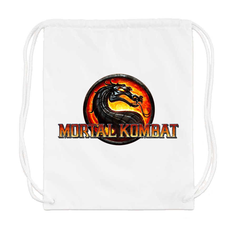 Mortal Kombat Game Drawstring Bag