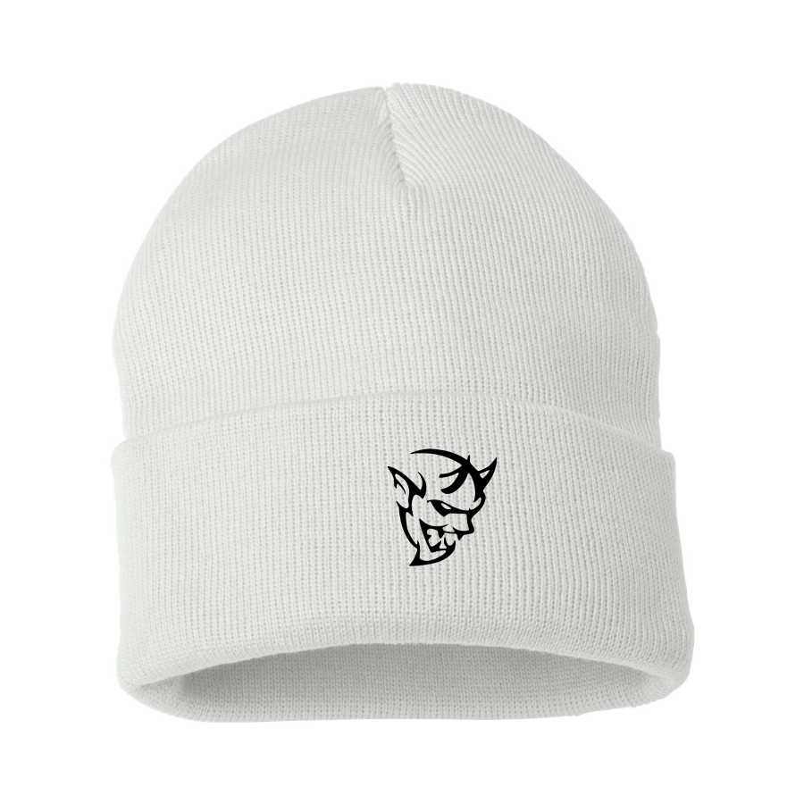 Dodge Demon Logo Beanie Hat