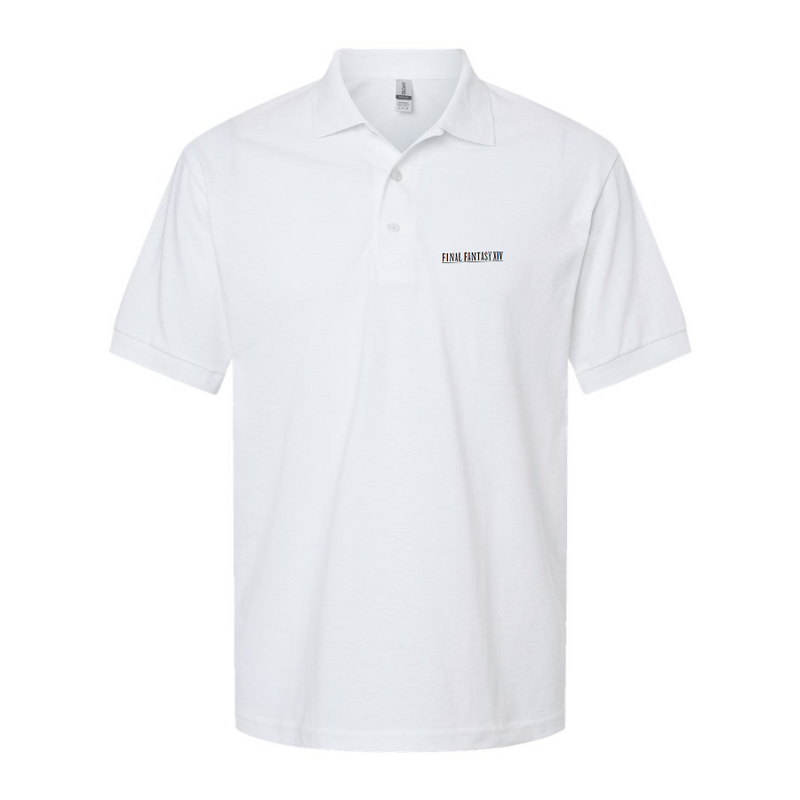 Men's Final Fantasy XIV Logo Dry Blend Polo