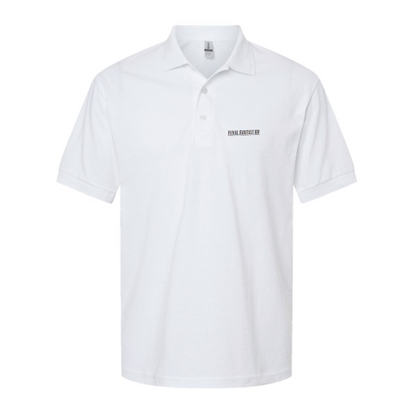 Men's Final Fantasy XIV Logo Dry Blend Polo