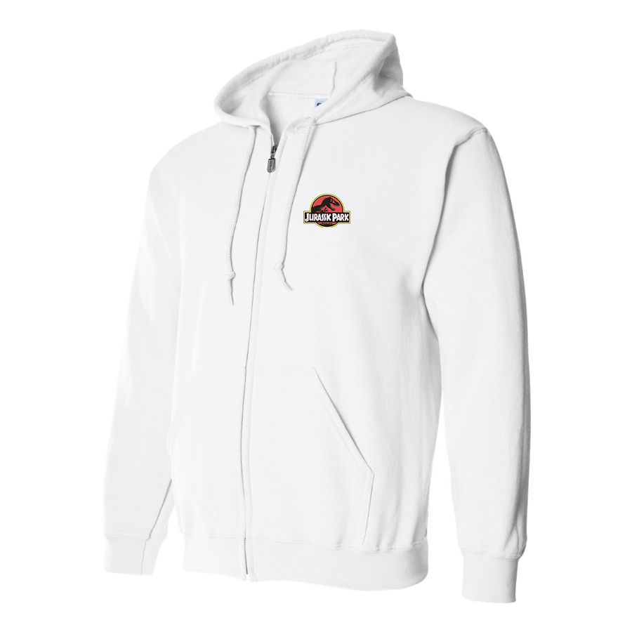 Men's Jurassic Park Movie Zipper Hoodie