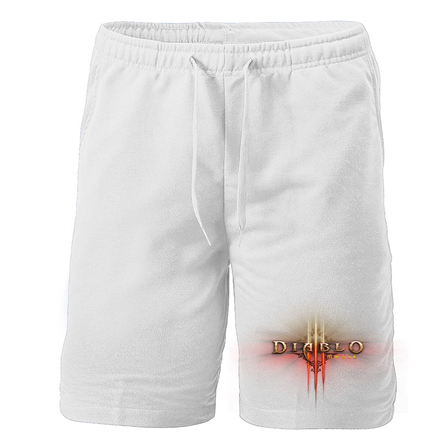 Men's Diablo 3 Game Athletic Fleece Shorts