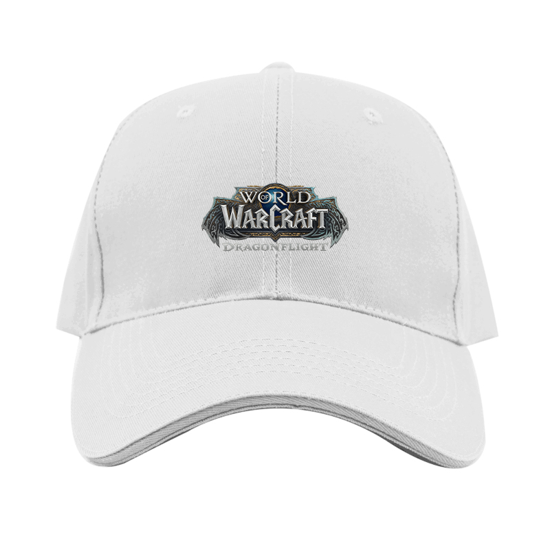 World of Warcraft Dragon Flight Game Dad Baseball Cap Hat