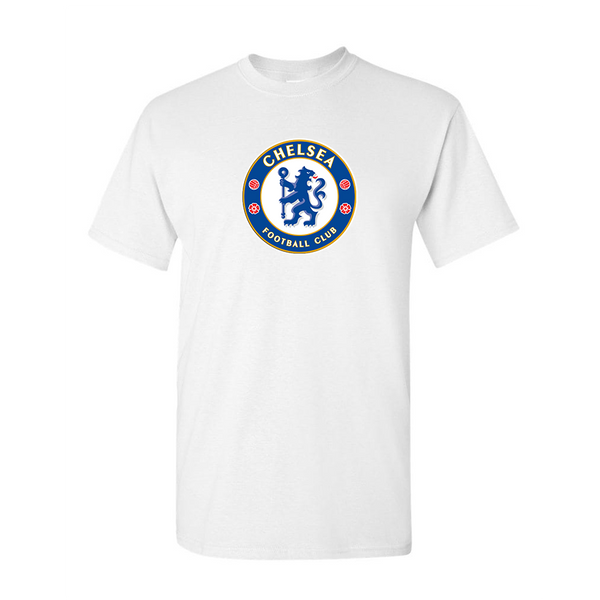 Youth Kids Chelsea Soccer Cotton T-Shirt
