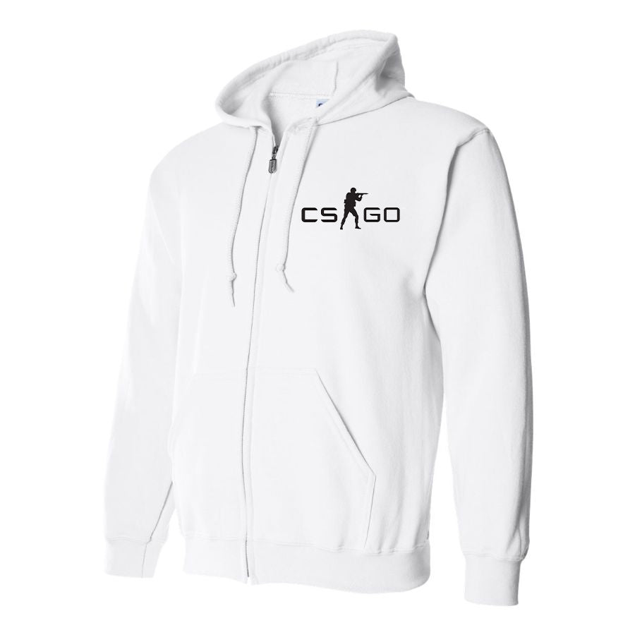 Men's Counter Strike GO Game Zipper Hoodie