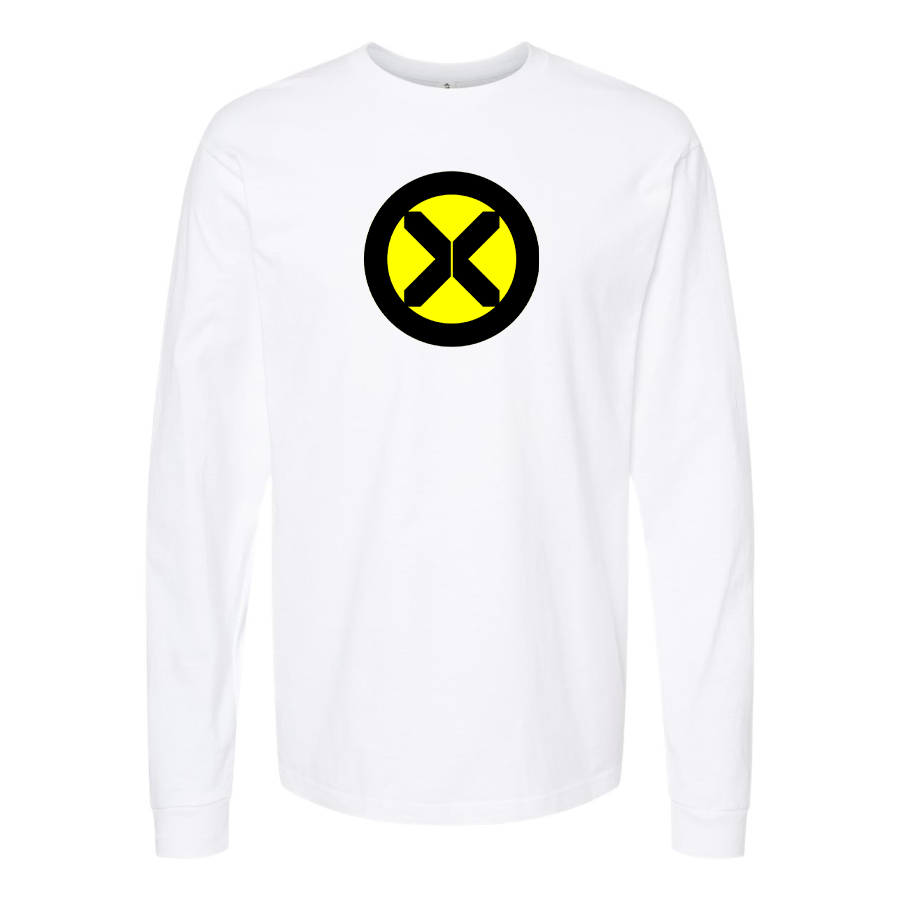 Men's X-Men Marvel Comics Superhero Long Sleeve T-Shirt