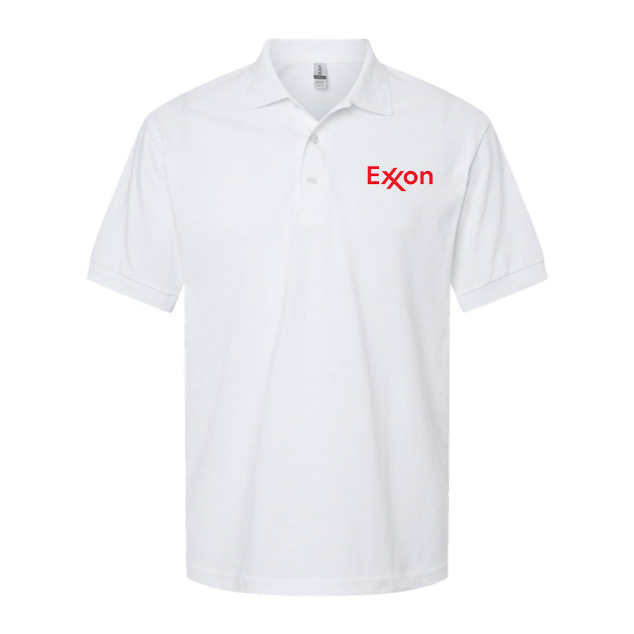 Men's Exxon Gas station  Dry Blend Polo