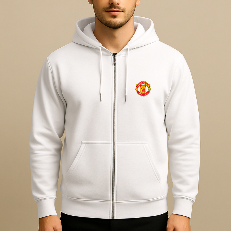 Men’s Manchester United Soccer Zipper Hoodie