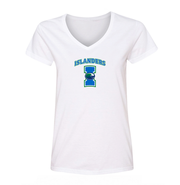 Women's  Texas AM CC Islanders  V-Neck T-Shirt
