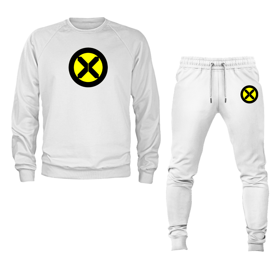 Men's X-Men Marvel Comics Superhero Crewneck Sweatshirt Joggers Suit