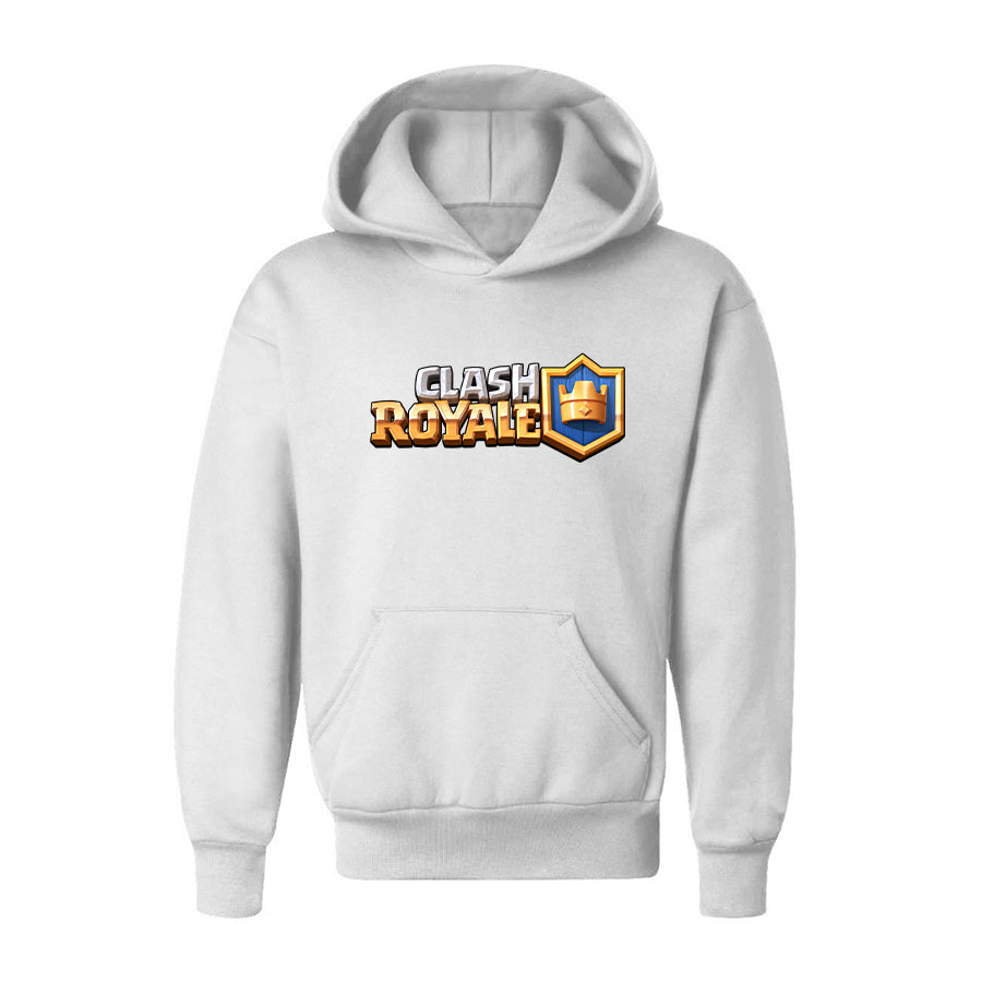 Youth Kids Clash Royale Game Pullover Hoodie