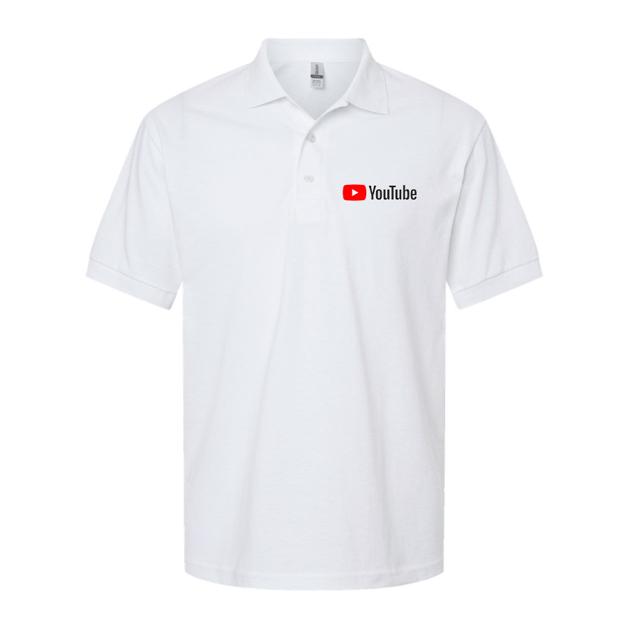 Men's YouTube Social Video Steaming Dry Blend Polo