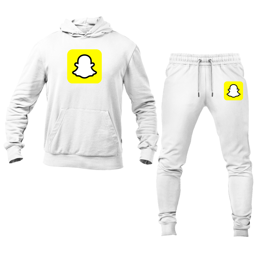 Men's Snapchat Social Hoodie Joggers Set