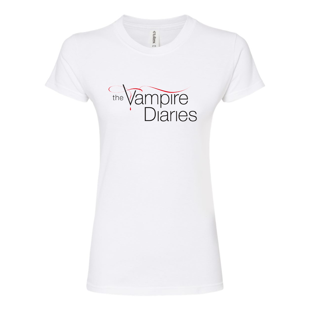 Women's The Vampire Diaries Series Show Round Neck T-Shirt