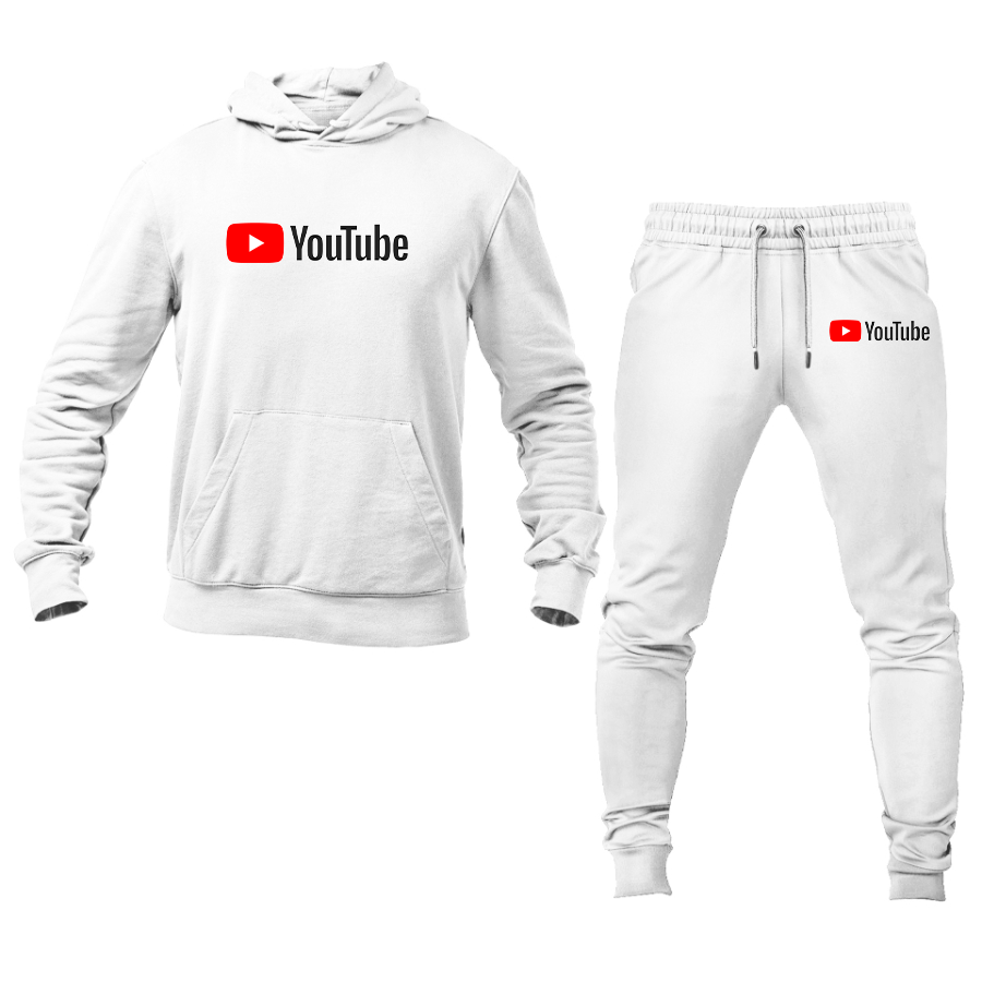 Men's YouTube Social Video Steaming Hoodie Joggers Set