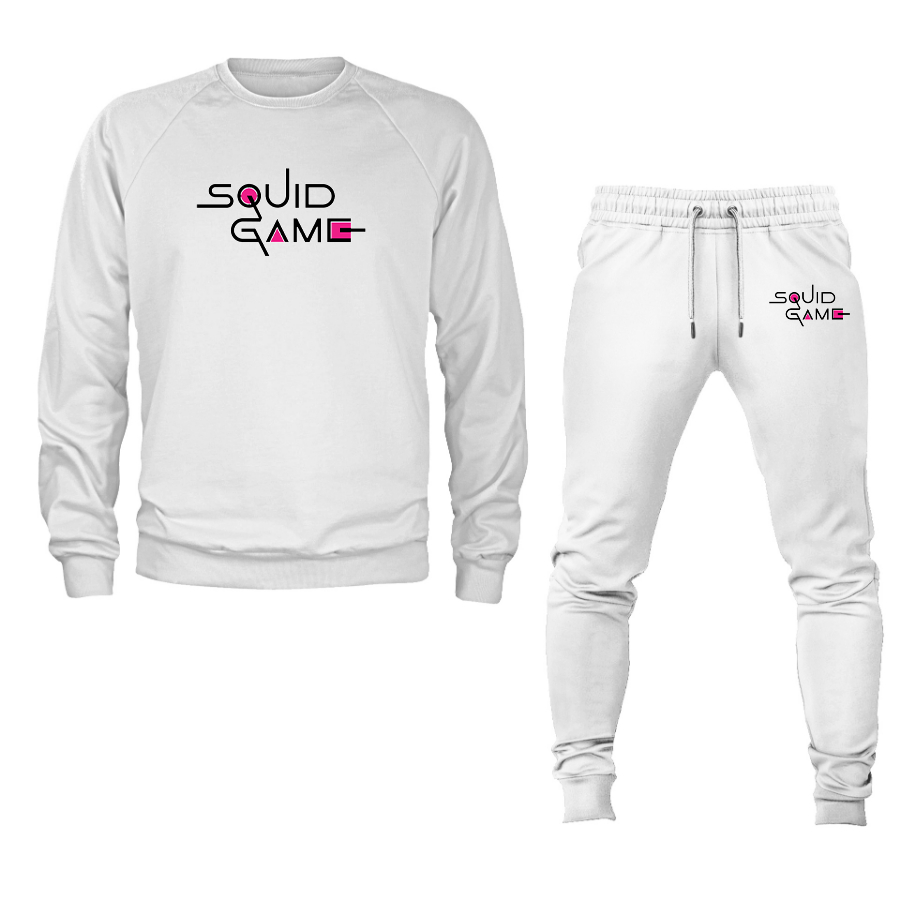 Men's Squid Game Show Crewneck Sweatshirt Joggers Suit