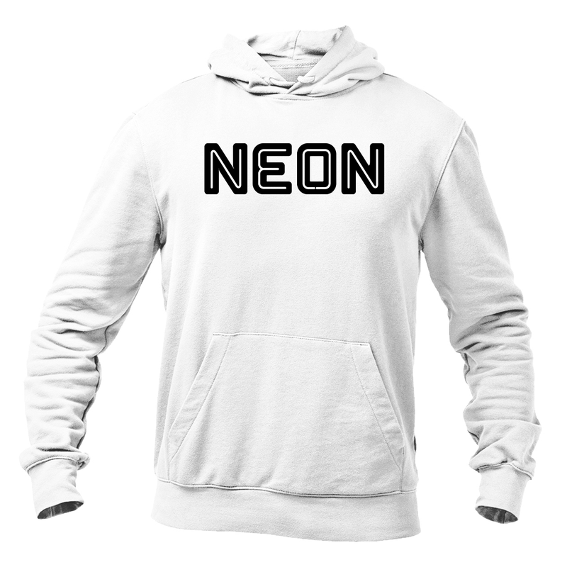 Men's Neon  Logo Pullover Hoodie