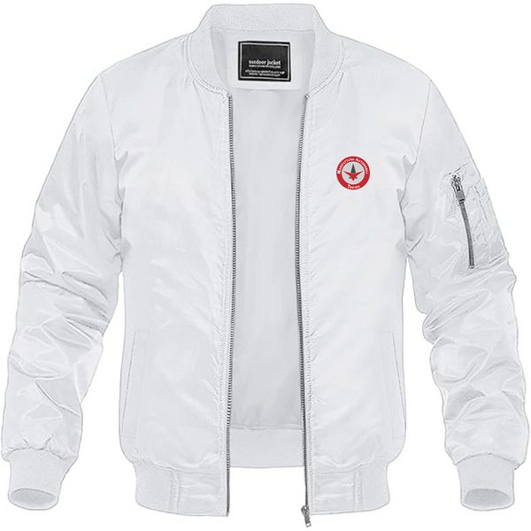 Men's Manifattura Automobili Torino Logo Lightweight Bomber Jacket Windbreaker Softshell Varsity Jacket Coat