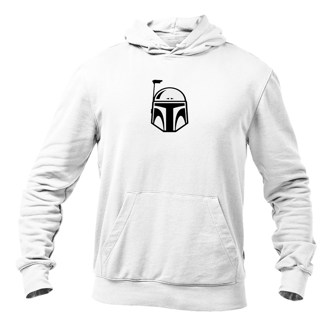 Men's Star Wars Boba Fett Helmet Pullover Hoodie