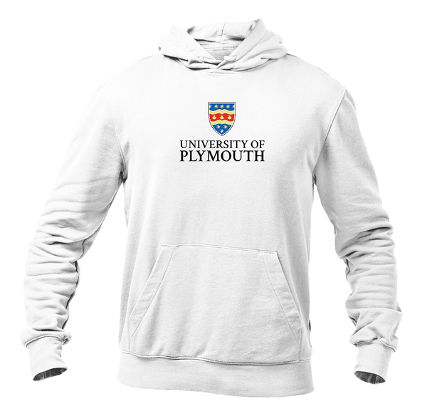 Men's University of Plymouth Logo  Pullover Hoodie