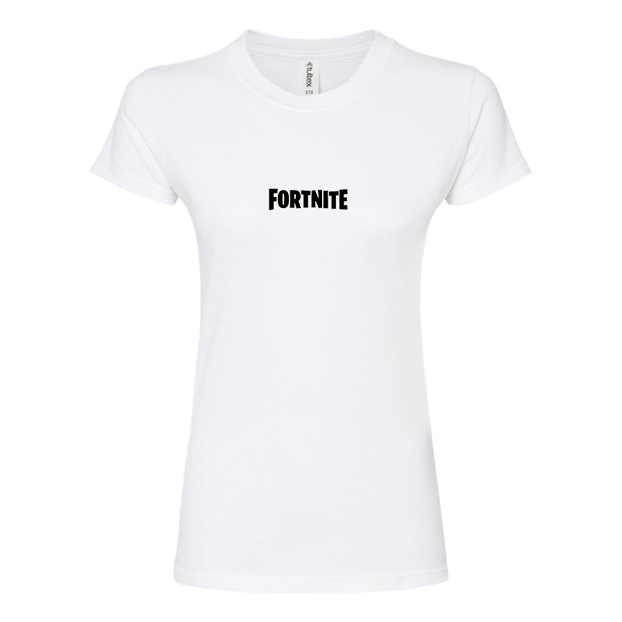 Women's Fortnite Battle Royale GAME Round Neck T-Shirt