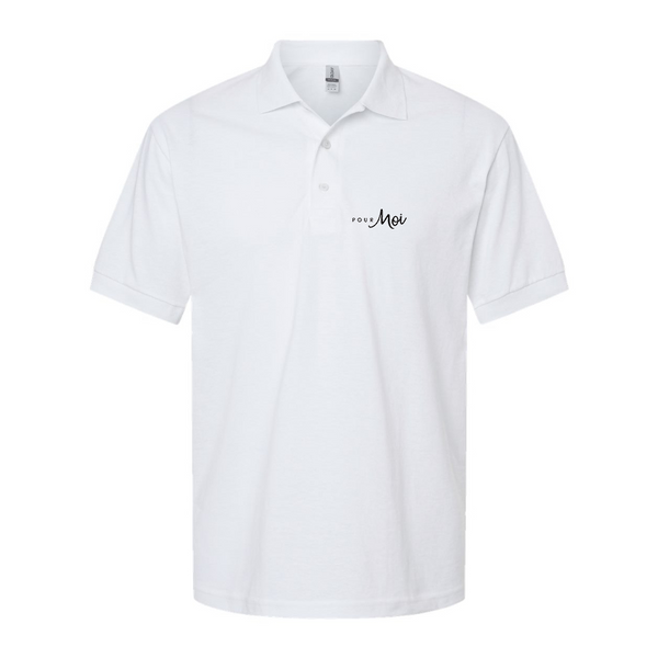 Men's  Pour Moi Logo Dry Blend Polo