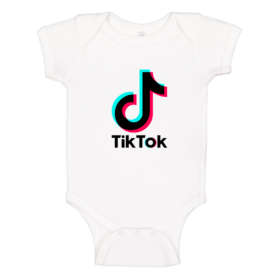 TikTok Social Baby Romper Onesie