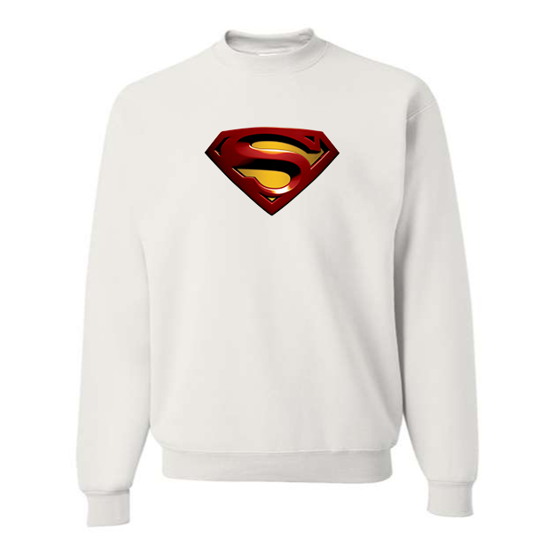 Men's Superman Superhero Crewneck Sweatshirt