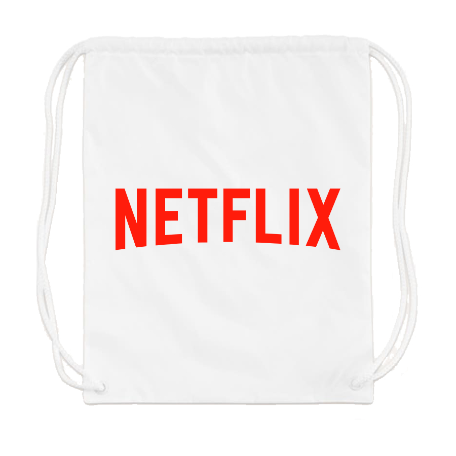 Netflix Movie Show Drawstring Bag