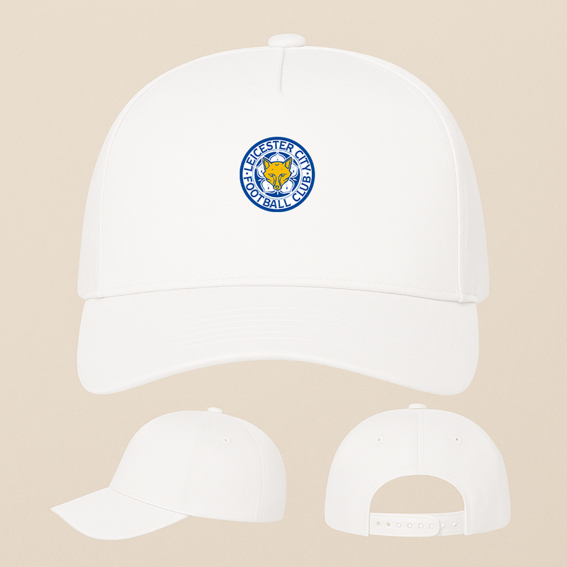 Leicester City FC Five Panel Twill Snapback Cap