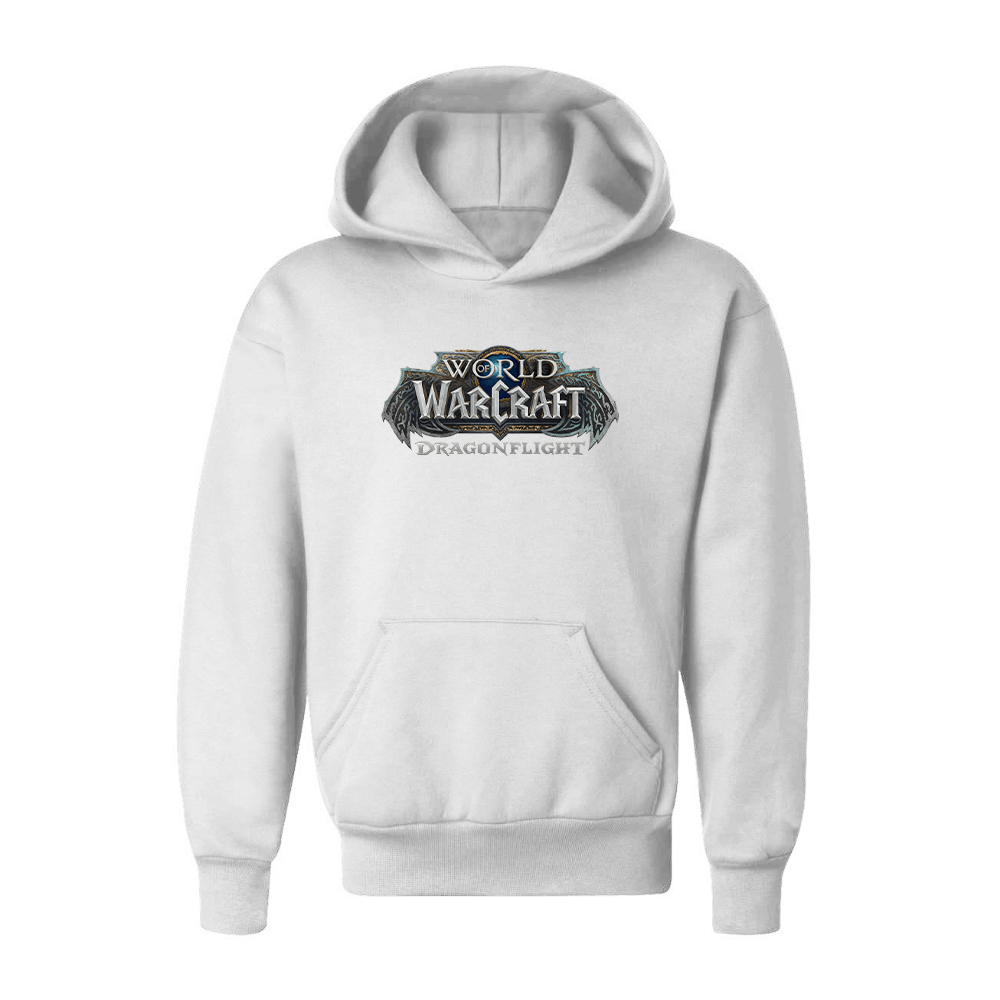 Youth Kids World of Warcraft Dragon Flight Game  Pullover Hoodie